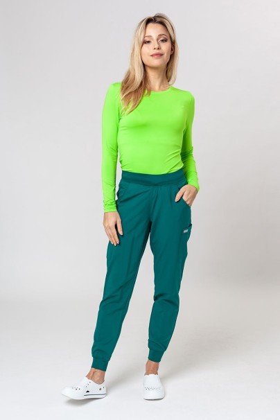 Women’s Maevn Bestee long sleeve top acid lime-2