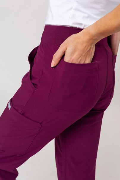 Women’s Maevn Momentum Jogger scrub trousers wine-5