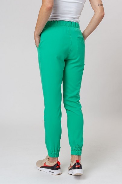 Women's Sunrise Uniforms Premium Chill jogger scrub trousers light green-1