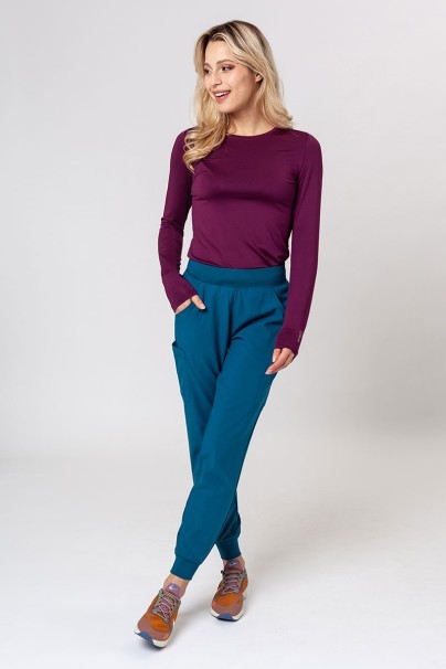 Women’s Maevn Bestee long sleeve top wine-7