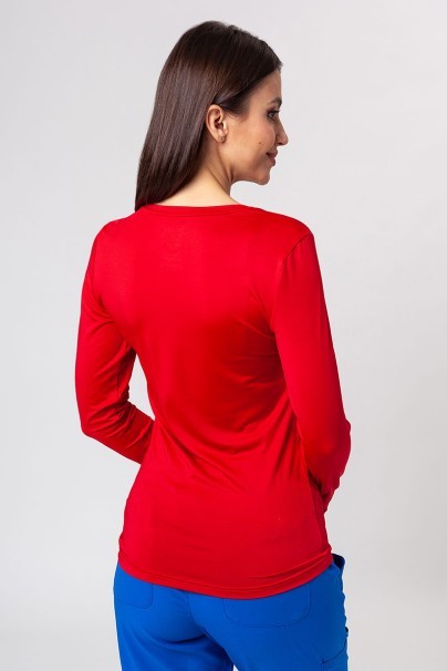 Women’s Maevn Bestee long sleeve top red-2