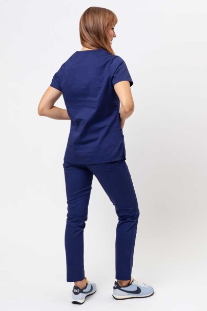 Women's Uniforms World Alyssa scrub top navy-6