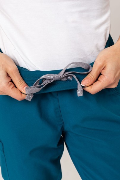 Women’s Maevn Momentum Jogger scrub trousers caribbean blue-2