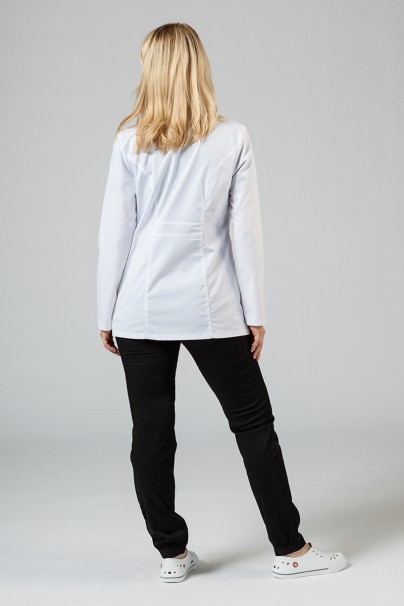 Women’s Adar Uniforms Short Tab-Waist lab coat (elastic)-2