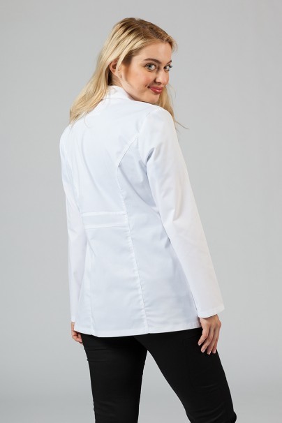 Women’s Adar Uniforms Short Tab-Waist lab coat (elastic)-3