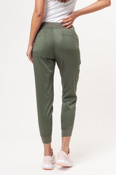 Women's Maevn Matrix Yogga jogger scrub trousers olive-1