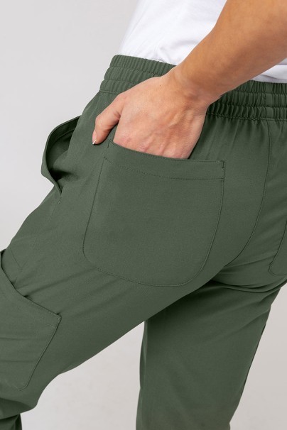 Women’s Maevn Momentum 6-pocket scrub trousers olive-5
