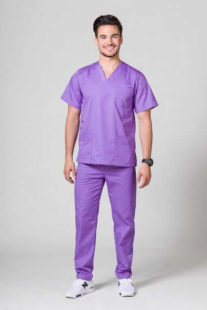 Men's Sunrise Uniforms Basic Regular scrub trousers violet-3