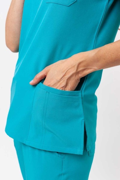 Women's Uniforms World 309TS™ Valiant scrub top teal blue-6