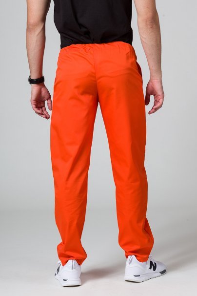 Men’s Sunrise Uniforms Basic Classic scrubs set (Standard top, Regular trousers) orange-7