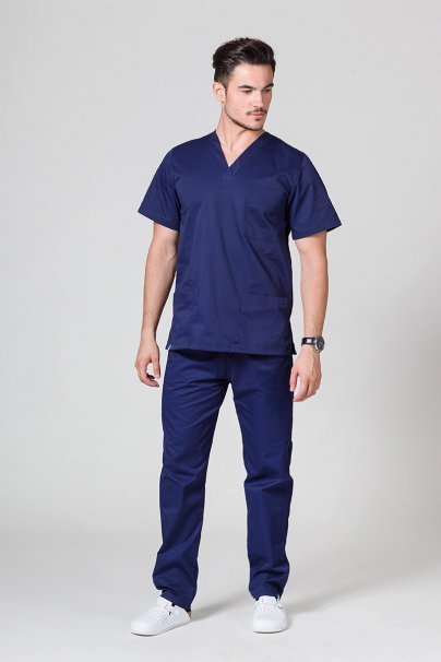 Men's Sunrise Uniforms Basic Regular scrub trousers navy-3