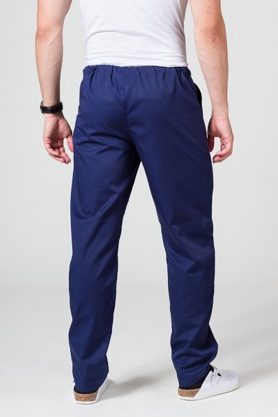 Men’s Sunrise Uniforms Basic Classic scrubs set (Standard top, Regular trousers) navy-7
