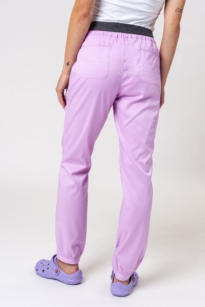 Women's Maevn Matrix Semi-jogger scrub trousers lavender-1