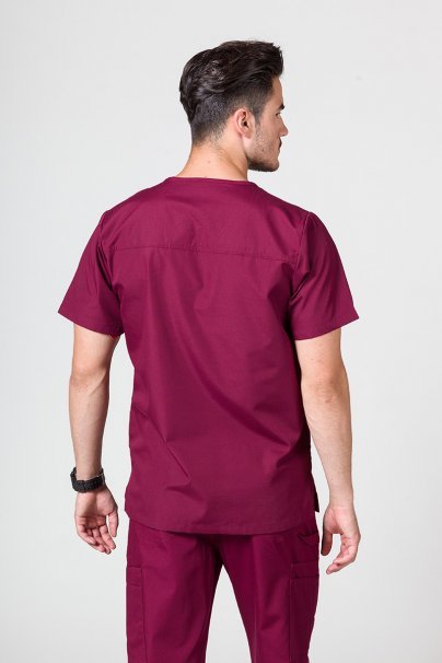 Men's Maevn Red Panda scrubs set wine-3