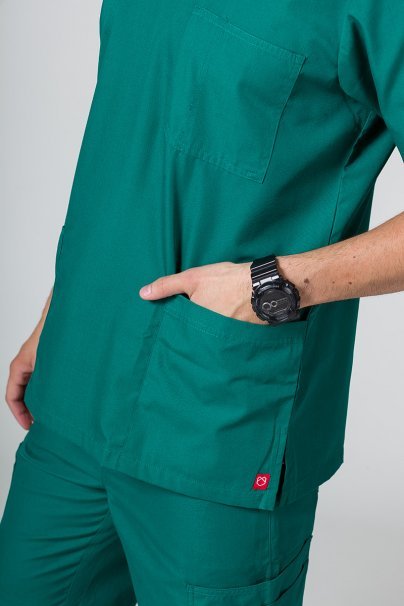 Men's Maevn Red Panda scrubs set hunter green-8