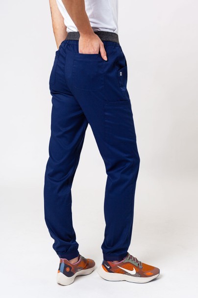 Women's Maevn Matrix Semi-jogger scrub trousers navy-1