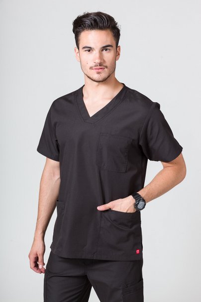 Men's Maevn Red Panda scrubs set black-2