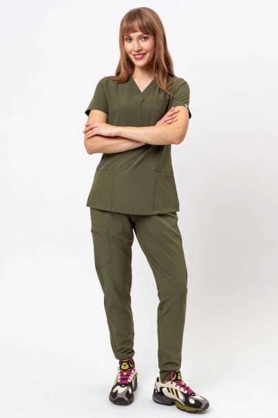 Women's Uniforms World 309TS™ Valiant scrub top olive-5