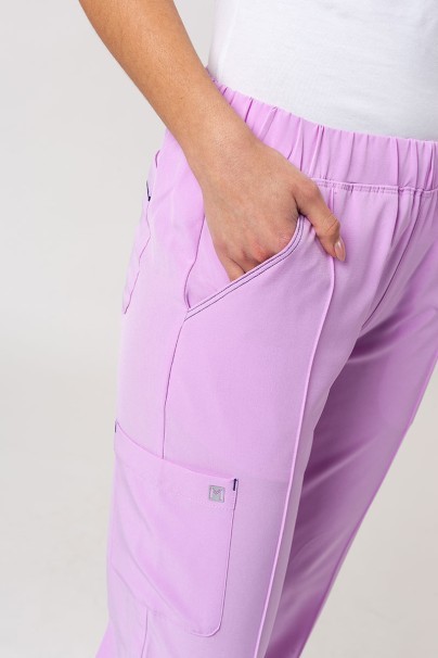 Women's Maevn Matrix Impulse Stylish scrub trousers lavender-3