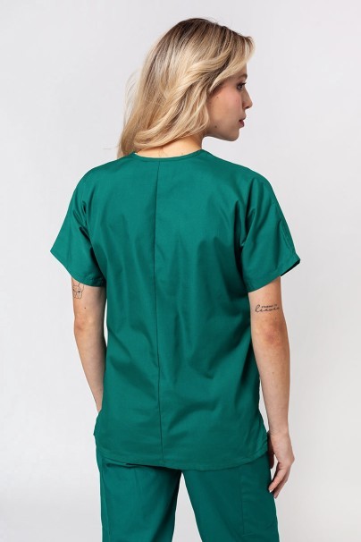 Women’s Cherokee Originals V-Neck scrub top hunter green-2