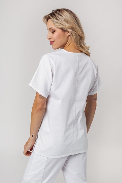 Women’s Cherokee Originals V-Neck scrub top white-2