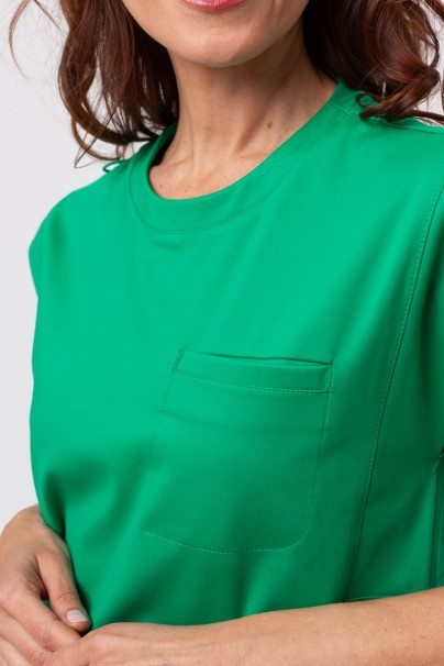 Women's Cherokee Achieve Crew Neck scrub top green-3