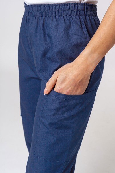 Women's Cherokee Originals scrubs set (V-neck top, N.Rise trousers) navy-10
