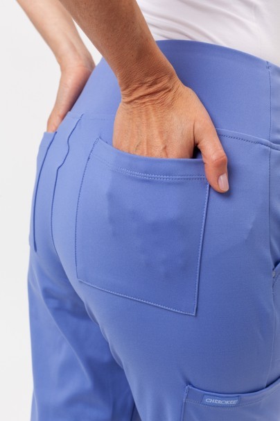 Women's Cherokee Achieve Jogger scrub trousers ceil blue-6