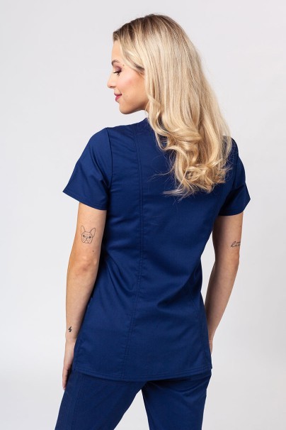 Women’s Cherokee Revolution Soft scrub top navy-2