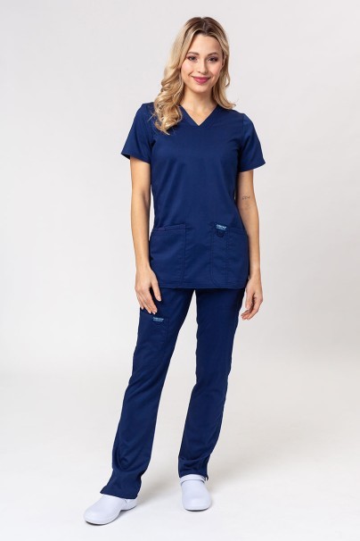 Women’s Cherokee Revolution Soft scrub top navy-6