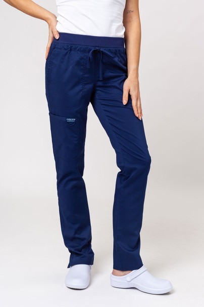 Women's Cherokee Revolution scrubs set (Soft top, Cargo trousers) navy-8