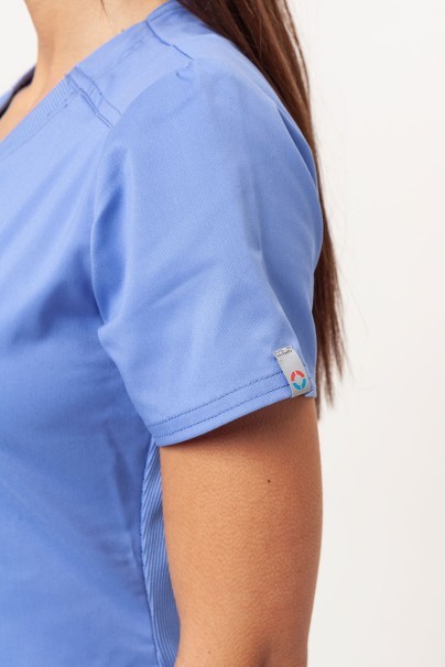 Women’s Cherokee Revolution Tech V-neck scrub top ciel blue-5