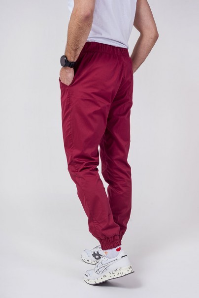 Men's Sunrise Uniforms Active Flow jogger trousers wine-1