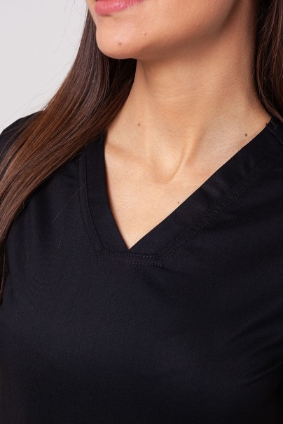 Women’s Cherokee Revolution Soft scrub top black-3