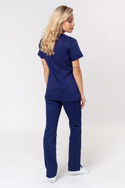 Women’s Cherokee Core Stretch scrub top navy-7