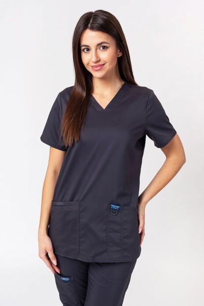 Women's Cherokee Revolution scrubs set (Soft top, Cargo trousers) pewter-2