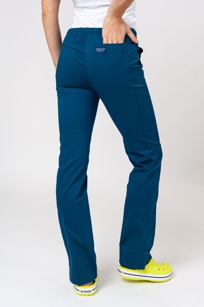 Women’s Cherokee Core Stretch Mid Rise scrub trousers caribbean blue-2
