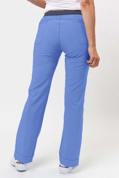 Women's Cherokee Infinity Slim Pull-on scrub trousers ceil blue-2
