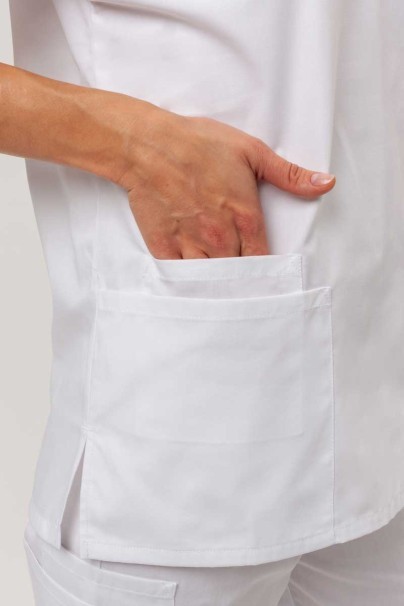 Women’s Cherokee Originals V-Neck scrub top white-4