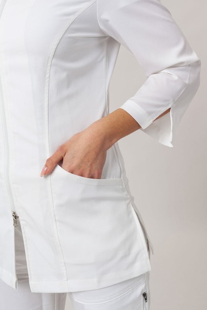 Women’s Maevn Smart 3/4 (elastic) lab coat white-6