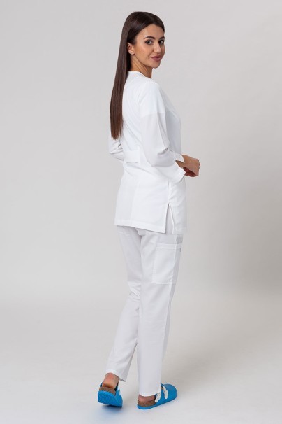 Women’s Maevn Smart 3/4 (elastic) lab coat white-2