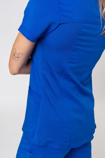 Women’s Dickies Balance V-Neck scrub top royal blue-5