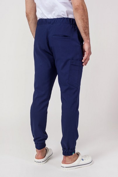Men's Sunrise Uniforms Premium Select jogger scrub trousers true navy-2