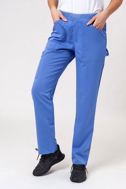 Women's Dickies Balance scrubs set (V-neck top, Mid Rise trousers) ceil blue-8
