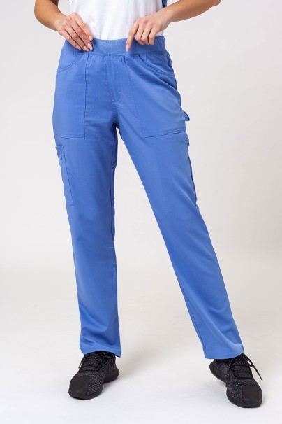 Women's Dickies Balance scrubs set (V-neck top, Mid Rise trousers) ceil blue-9