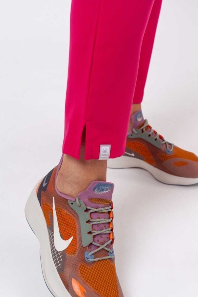 Women's Sunrise Uniforms Premium Pride scrub trousers raspberry-6