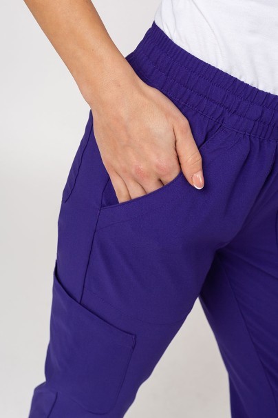 Women’s Maevn Momentum 6-pocket scrub trousers grape-4