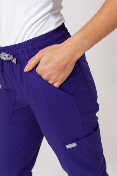 Women’s Maevn Momentum 6-pocket scrub trousers grape-3