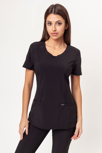 Women's Cherokee Infinity scrubs set black-2