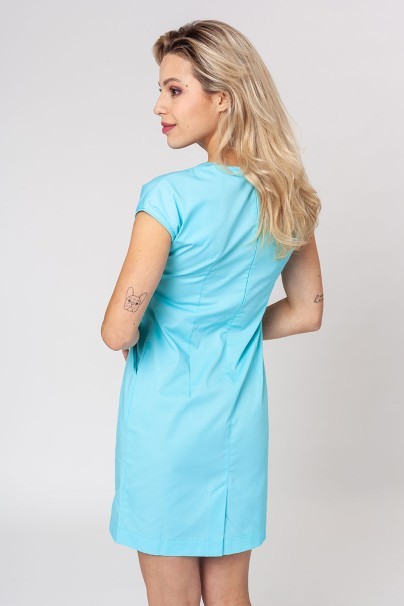 Women's Sunrise Uniforms Elite scrub dress aqua-4